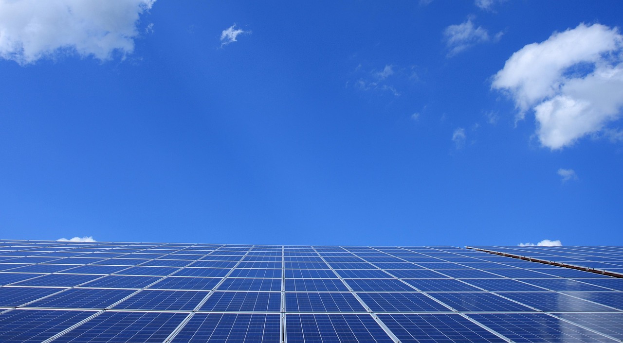 Rooftop solar panels in Garden Grove